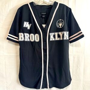 Streetwear Society Brooklyn New York Button-Up Jersey